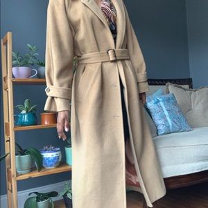 Vintage 80’s Ralph Lauren Camel Coat